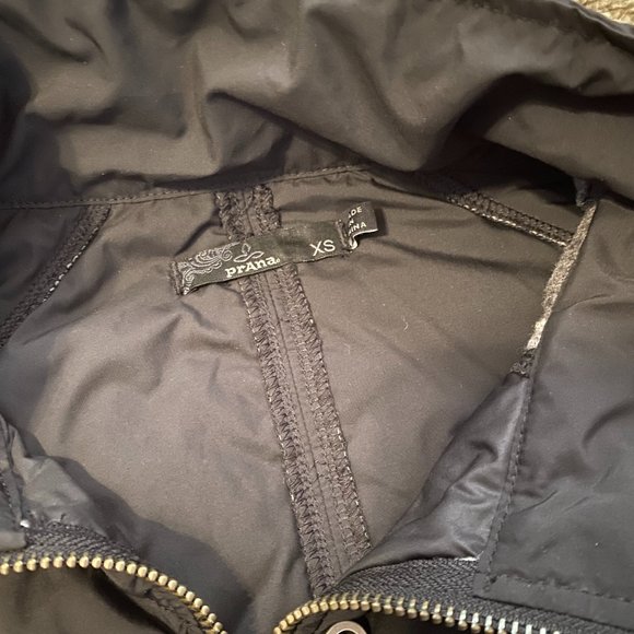 Prana winter JACKET coat colorblock workout run - Picture 2 of 3